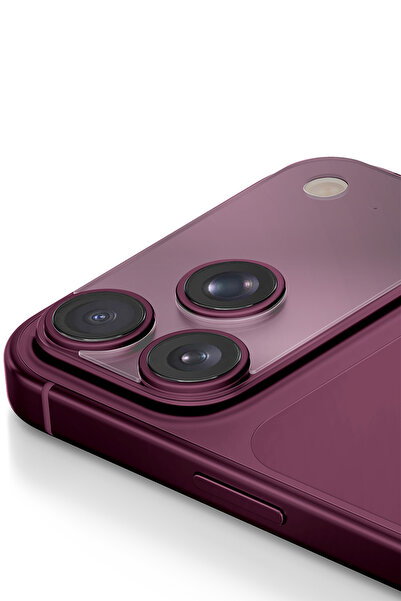 UNIQ Better By Design iPhone 18 Pro Kamera Modül Koruyucu Ultra İnce Tasarım Parma İzi Tutmayan Yüzey
