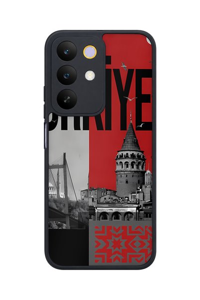 realme C85 5g Compatible Cappadocia Patterned Camera Protected Shockproof Case