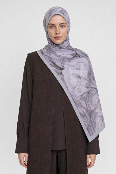 Mooncorn Mauve Desen Neo Crash Shawl
