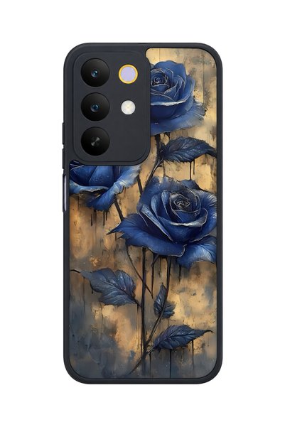 realme C85 5g Compatible Bluerose Patterned Camera Protected Shockproof Case