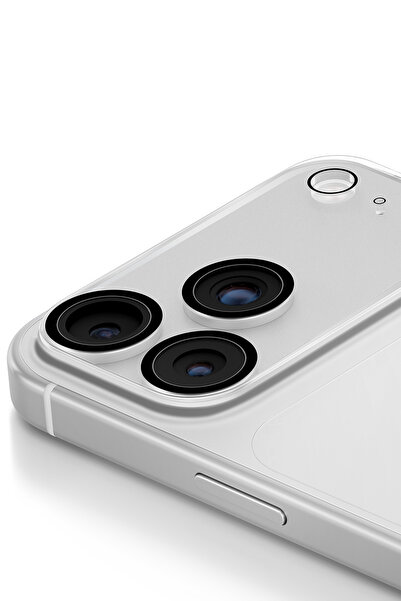 UNIQ Better By Design İPhone 18 Pro Kamera Lens ve Modül Koruyucu ClearShield FrameGuard Parma İzi Tutmayan Yüzey