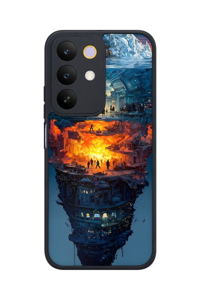 realme C85 5g Compatible Iceberg Patterned Camera Protected Shockproof Case