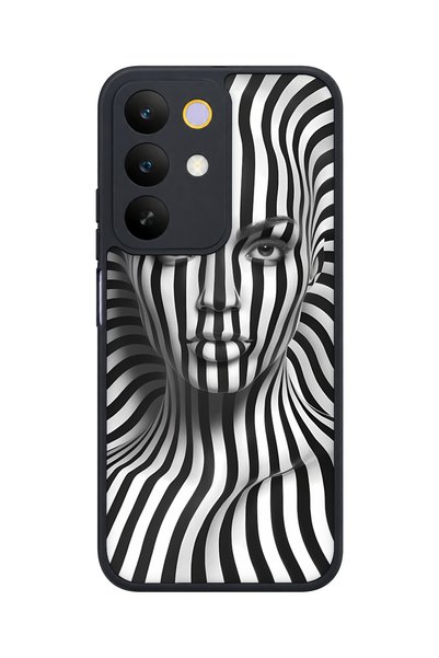 realme حافظة مقاومة للصدمات متوافقة مع C85 5G مع حماية للكاميرا بنمط الوهم ال...
