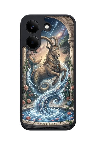 POCO X8 Pro Compatible Capricornio Patterned Camera Protected Shockproof Case