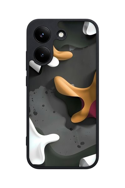POCO X8 Pro Compatible Camouflage Patterned Camera Protected Shockproof Case