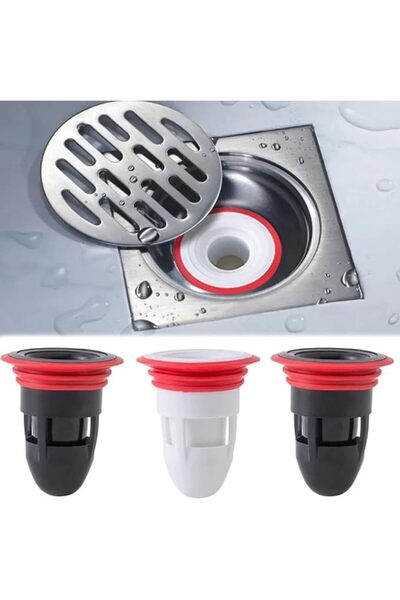GENERAL Anti-Odor Rubber Filter-Free Drain Strainer, Odor-Removing and Anti-C...