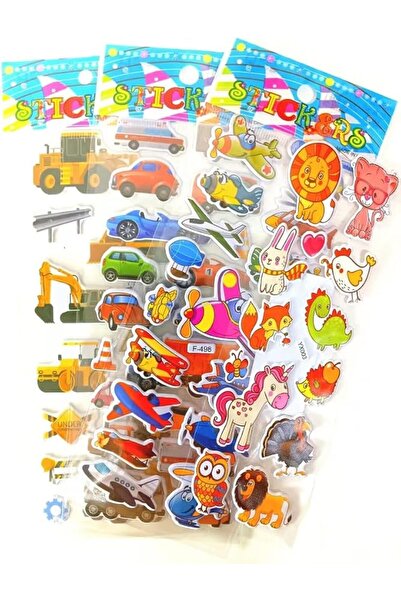 CHIPEL Engineering vehicle stickers, children's stickers, transportation vehi...