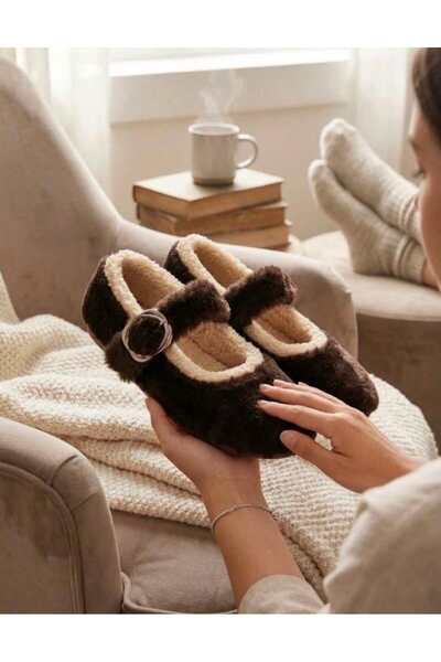mustey Soft Plush Women's Home Shoes