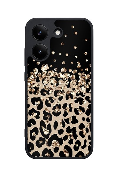POCO X8 Pro Compatible Leopard Crossing Pattern Camera Protected Shockproof Case