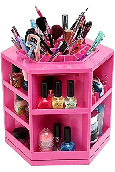 Other Spinning Makeup Organizer – 360º Rotating Cosmetic Storage Box, Plastic...
