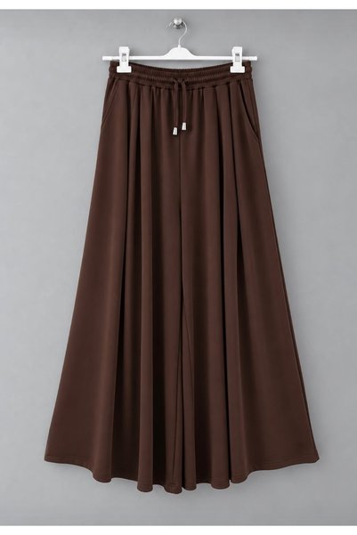 MODA VEDAT Women's Oy-Ho Pleated Wide Leg Pants -0350