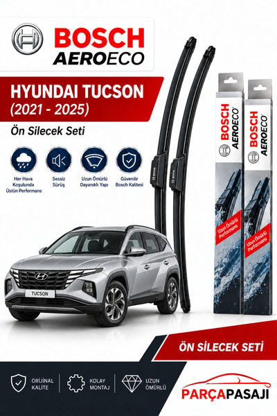 Bosch Hyundai Tucson Silecek (2021-2025) Aeroeco