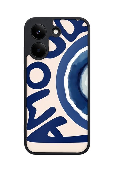 POCO X8 Pro Compatible Bead Patterned Camera Protected Shockproof Case