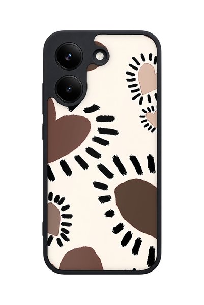 POCO X8 Pro Compatible Romantic Patterned Camera Protected Shockproof Case