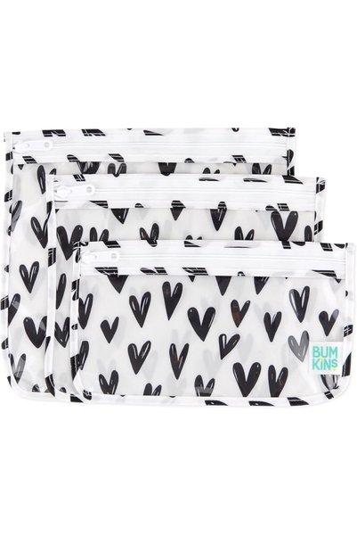 Bumkins Travel Bag, Toiletry, Baby, TSA Approved Pouch, Zip Bag, Quart Size C...