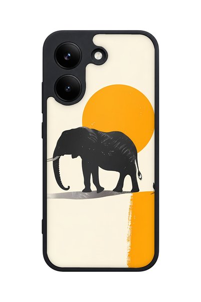 POCO X8 Pro Compatible Retrofil Patterned Camera Protected Shockproof Case