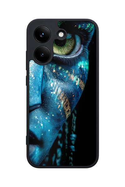 POCO X8 Pro Compatible Face Patterned Camera Protected Shockproof Case