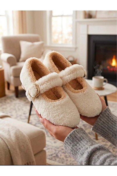 mustey Soft Plush Women's Home Shoes