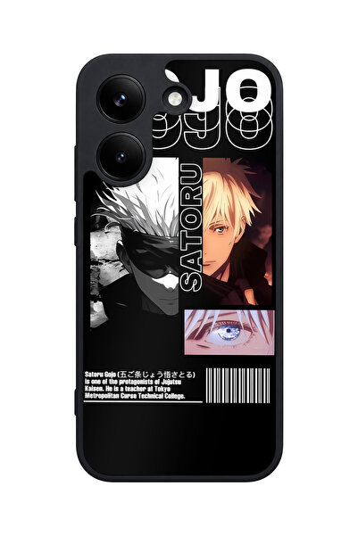 POCO X8 Pro Uyumlu GojoSatoru Desenli Kamera Korumalı Darbelere Dayanıklı Kılıf