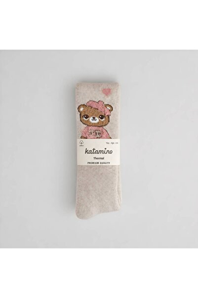 Katamino Ragusa Girls' Cotton Terry Pantyhose