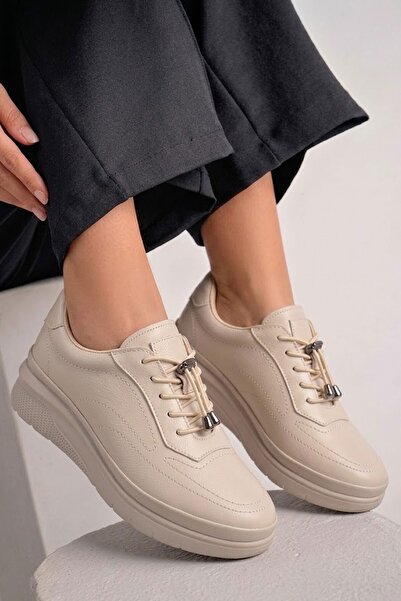 AlbiShoes Women's Soft Comfortable Sole Seasonal Elastic Laces Daily Casual S...