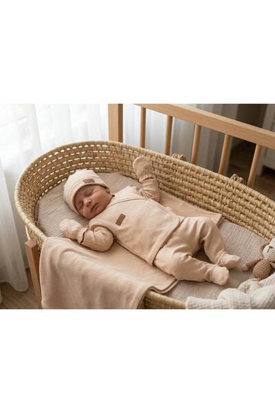 The Cloudish Shop Newborn Hospital Discharge Set with Flat Sheet and Blanket,...