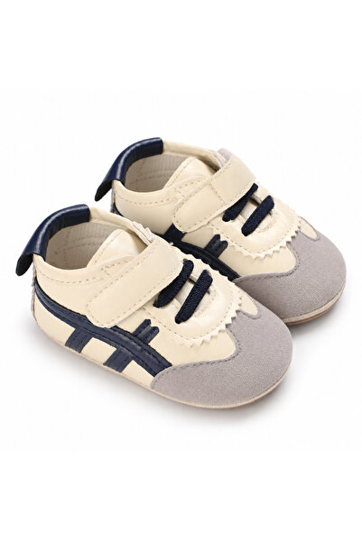 Hibobi Premium EU18-19 Baby Sport Shoes, Hook-and-Loop Sneakers with Lace Det...