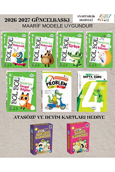 öğretmen evde ÖĞRETMENEVDE YAYINLARI 4.SINIF SÜPER İDEAL SET 2026 2027