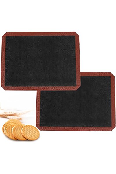 GENERAL Silicone Baking Mat, 2pcs Reversible Perforated Silicone Baking Mats,...