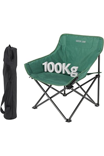 Green Lion Press Green Lion RANGER Foldable Camping Chair, Up to 100kg/220lbs...