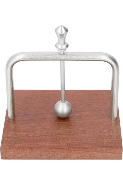 Yelajoy Table Wooden Napkin Holder with Metal Lift Ball for Home, Kitchen, Of...