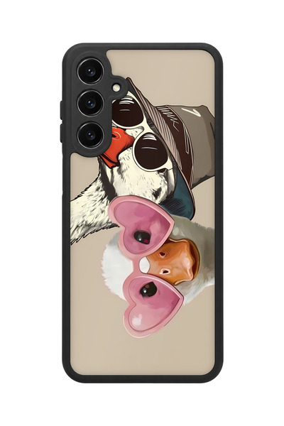 BGAKSESUAR Samsung Galaxy A16 Compatible Hat Patterned Shockproof Case with C...