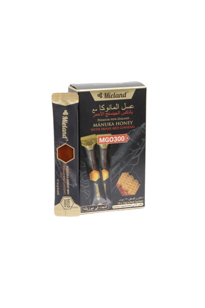Mieland Meliland Manuka Honey 300Mgo Bags with Ginseng