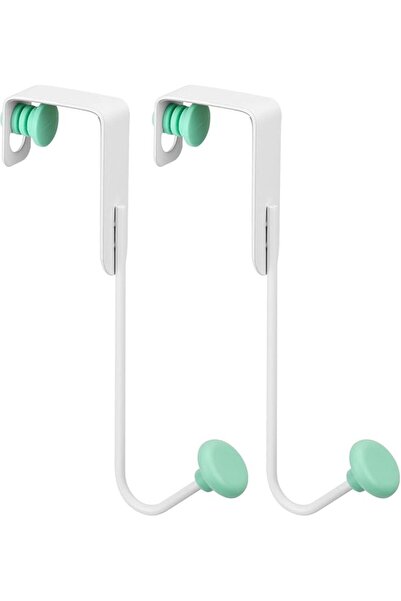 NALACAL Over The Door Hooks - 2 Pack Adjustable Hangers Hooks, Heavy Duty Han...