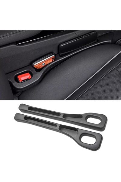 GENERAL 2 PCS Car Seat Gap Filler Organizer, Multi-Functional Seat Side Gap F...