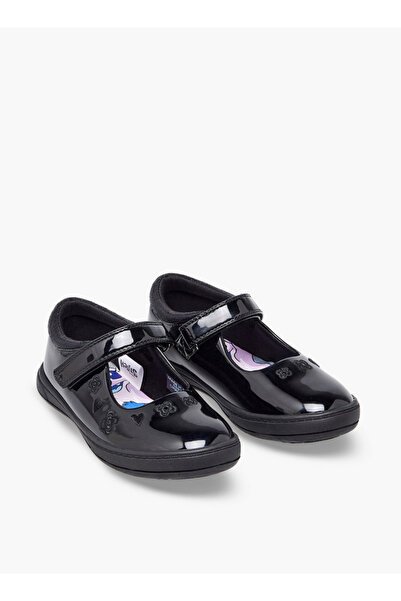Disney Girls Stitch Mary Jane School Shoes
