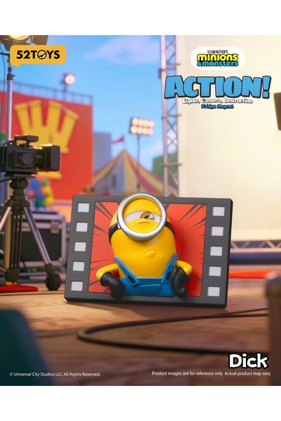 52 Toys Minions & Monsters "Action!" series fridge magnet, 1 piece