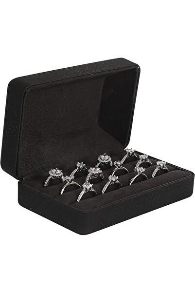 Bukela Jewelry Rings Organizers, Ring Storage Boxes for Multiple Rings, Trave...