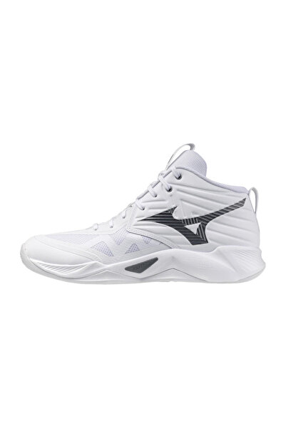 MIZUNO Wave Momentum Pro MID Erkek Voleybol Ayakkabısı Beyaz