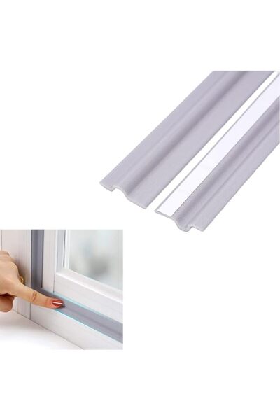 Sawanork 4 Meters Window Weather Stripping Door Seal Strip for Bottom and Sid...