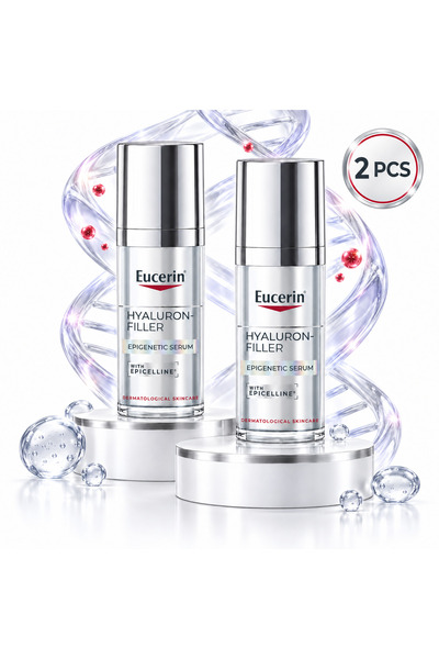 Eucerin مصل هيالورون-فيلر إبيجينيتيك مع إبيسيلين - عبوة من قطعتين (قطعتان)
