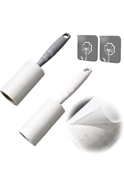 ToolHouse Toll House Portable Lint Remover Roller Set with 2 Refills, Tear-Of...