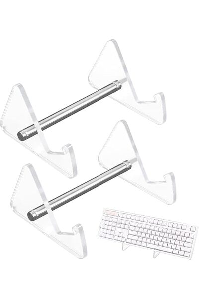GENERAL Transparent Acrylic Keyboard Display Stand, Single Layer Mechanical K...