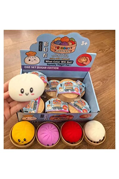 SQUEEZY DUMPLING Комплект антистрес играчки Kawaii Fidget Foam Dumplings, 3 б...