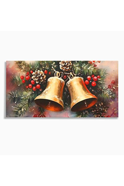 Luxcanva Tablou Canvas Colindul Clopotelor 140x70 cm pe Sasiu Lemn Colindul C...