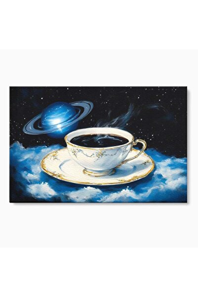 Luxcanva Tablou Canvas Orbita Albastra 120x80 cm pe Sasiu Lemn Orbita Albastr...