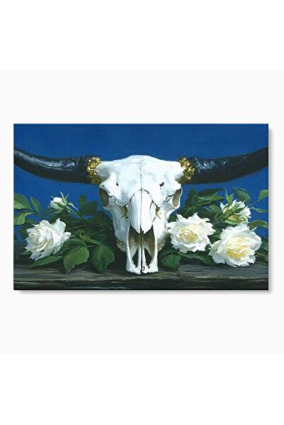 Luxcanva Tablou Canvas Tacerea Florilor Albe 120x80 cm pe Sasiu Lemn Tacerea ...
