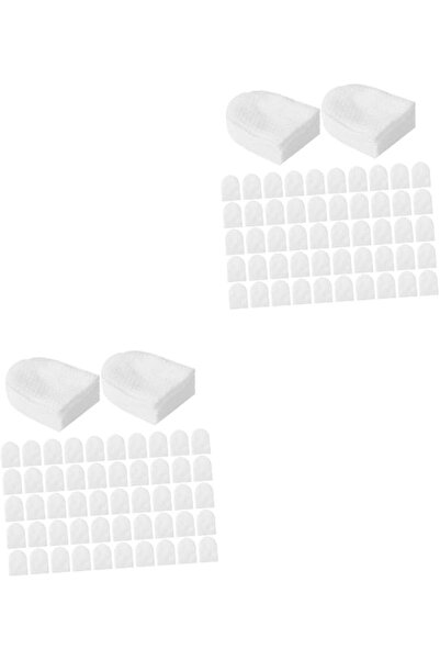 Baluue 480pcs U-shaped Pocket Cotton Pads for Face Makeup Removal Soft Cosmet...