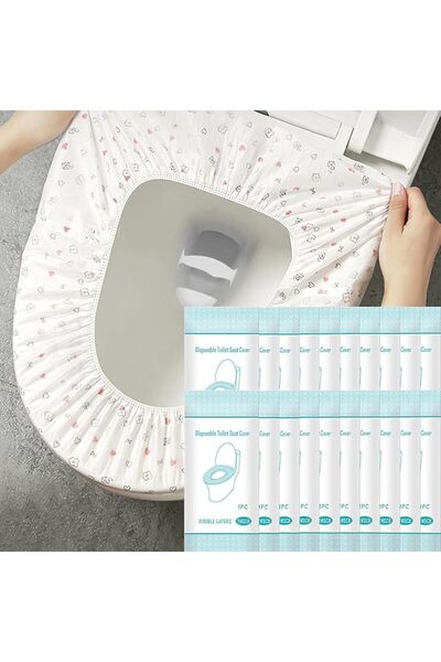 BOOMBOOMBOOM Disposable Toilet Seat Covers 20 Pack, Toilet Seat Protectors In...