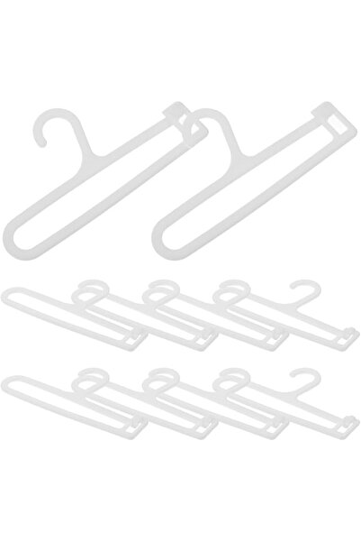 TERRIFI 10 Pack Mini Doll Clothes Hangers – Plastic Doll Clothing Hanger for ...